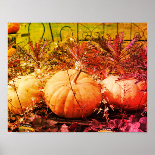 Poster Bombas E Queda De Plantas Arte Afastada