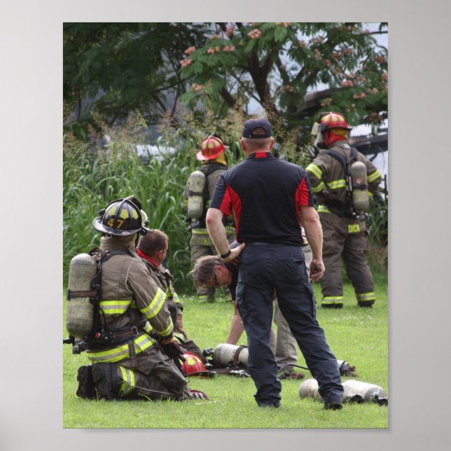 Poster Bombeiro (Frente)