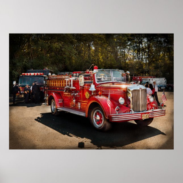Pôster Bombeiro - A Procissão (Frente)