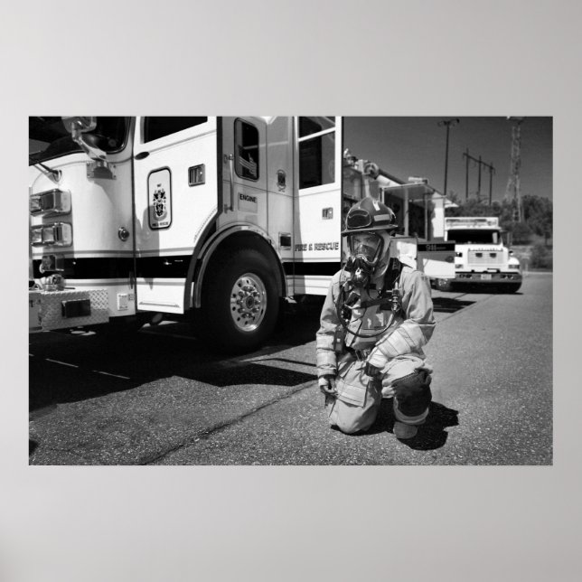 Poster Bombeiros (Frente)