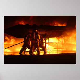 Pôster Bombeiros militares