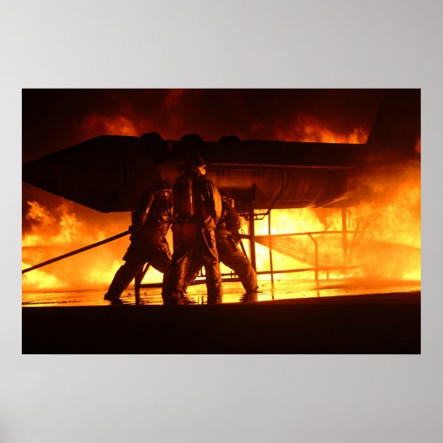 Pôster Bombeiros militares (Frente)