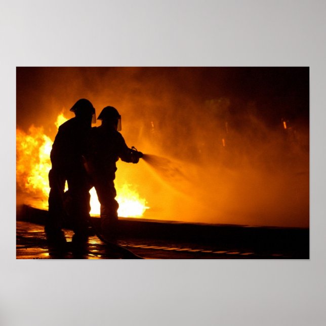 Pôster Bombeiros militares (Frente)