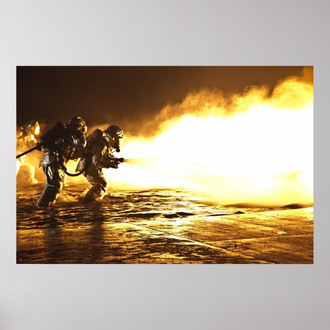 Pôster Bombeiros militares (Frente)