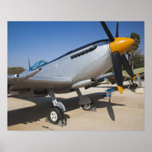 Poster Bombeiros Spitfire construídos no Reino Unido