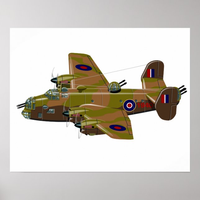 Poster Bombista retrógrado do Cratoon (Frente)