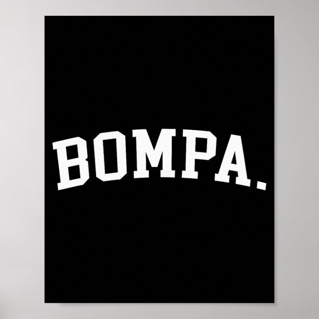 Poster Bompa  (Frente)
