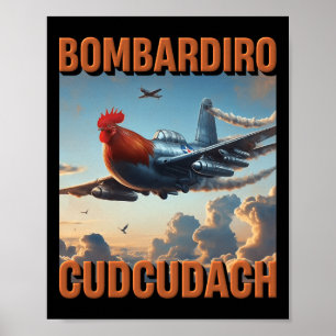 Poster Bomrdiro Cudcudach Italiano Plano de Rotatividade
