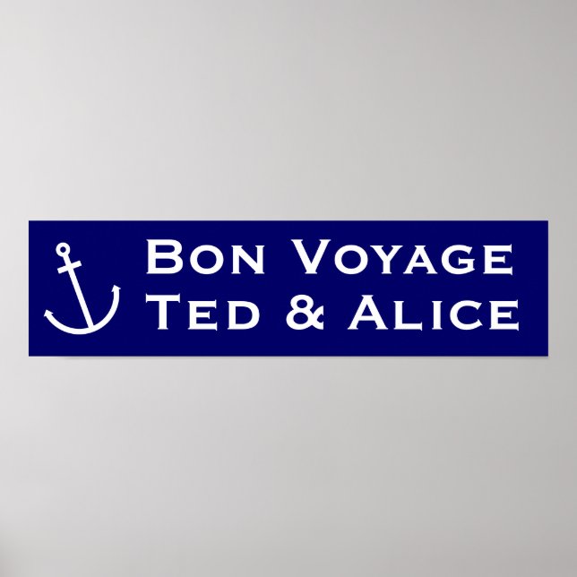 Pôster Bon Voyage (Frente)
