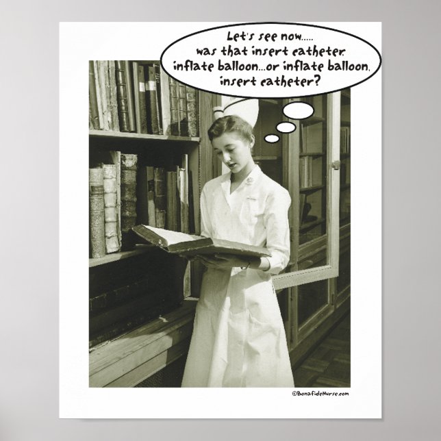 Pôster BonafideNurse_-_Foley Catheter (Frente)