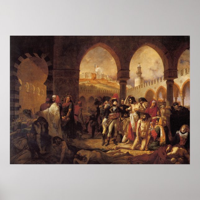 Poster Bonaparte em Jaffa (Frente)