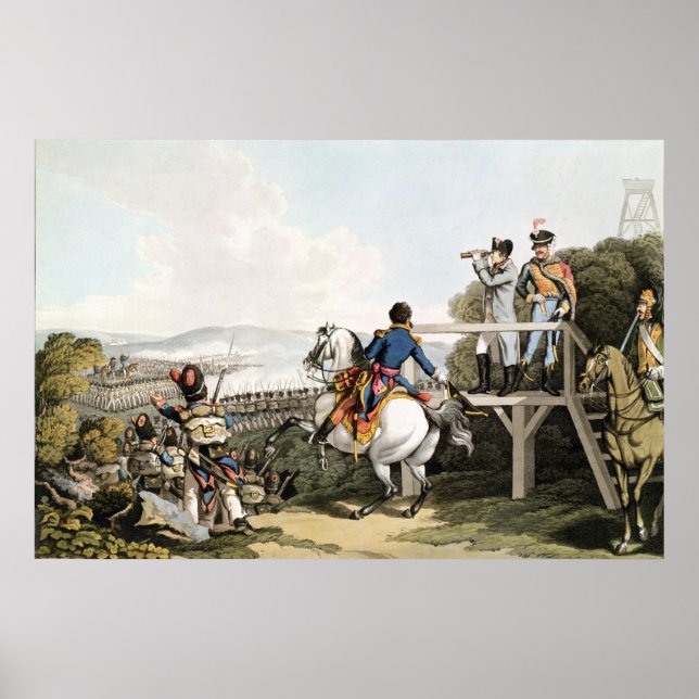 Poster Bonaparte pouco antes do voo (Frente)