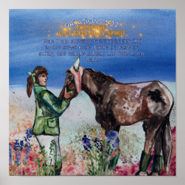 Poster BONDAD , SUAVIDADE FRUTOS DO Espírito Santo de DEU