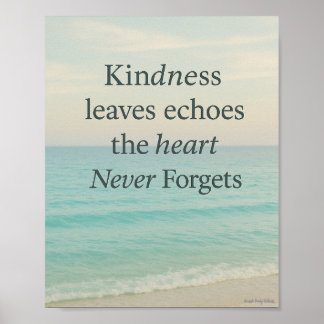 Poster Bondade Deixa Ecos