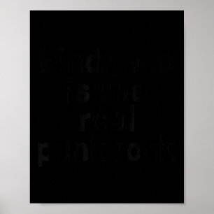 Poster Bondade É O Verdadeiro Punk Rock, Empatia É Punk R