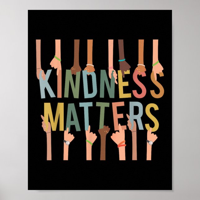 Poster Bondade S Diversidade Anti-bullying Inclusão (Frente)