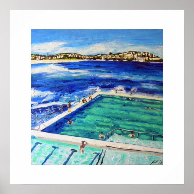 Poster Bondi Beach Icebergs (Frente)