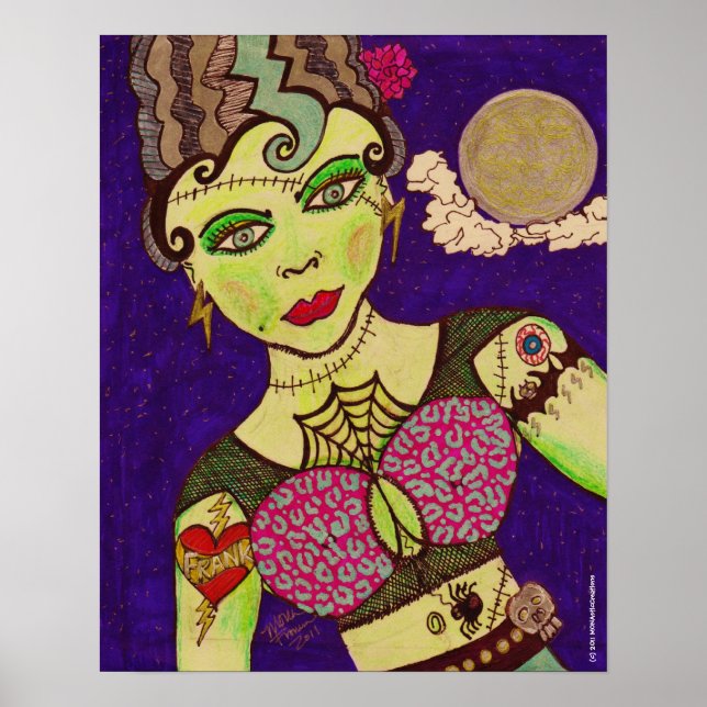 Poster "Boneca da Franky" (Frente)