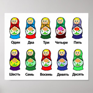 Poster Boneca de ninho russa (Matryoshka)