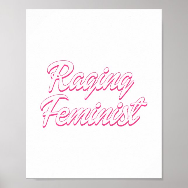 Poster Boneca Feminista Enfurecida (Frente)