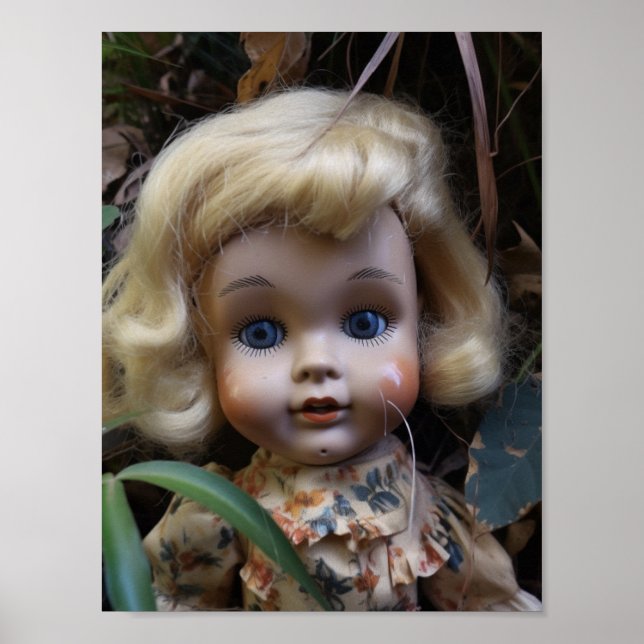 Poster Boneca no cartão postal do Yard (Frente)
