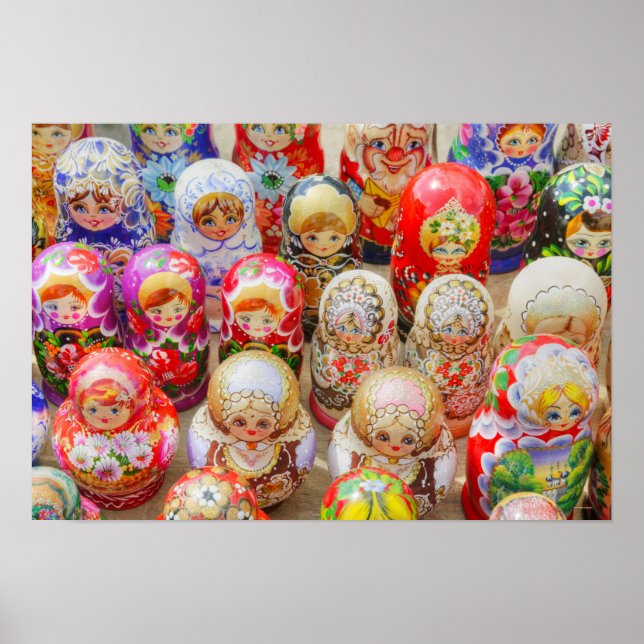 Poster Bonecas aninhadas russas (Frente)