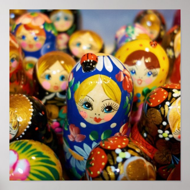 Poster Bonecas de ninho russas (Frente)