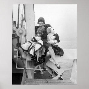 Pôster Bonecas na plataforma, 1920