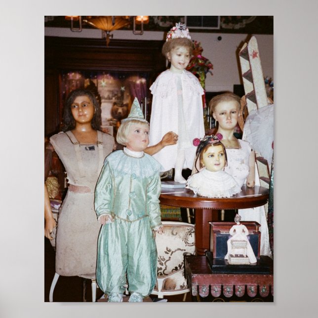 Poster Bonecas Vintage Antiques (Frente)