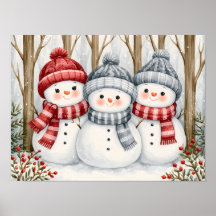 Bonecos de neve