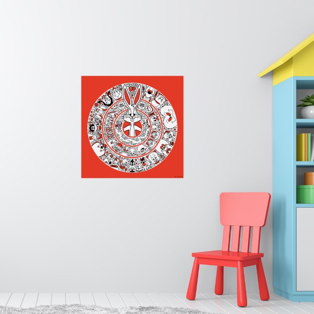 Poster BONEY TUNES™ Anéis Arte do Pordão (Berçário 1)