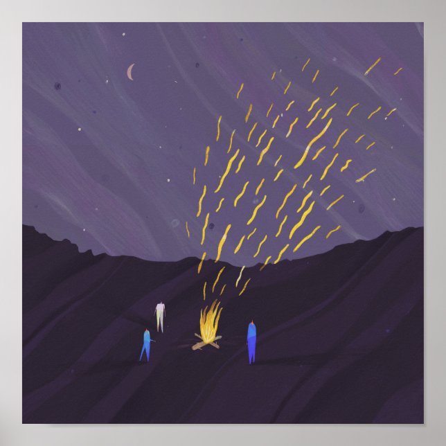 Poster Bonfire (Frente)