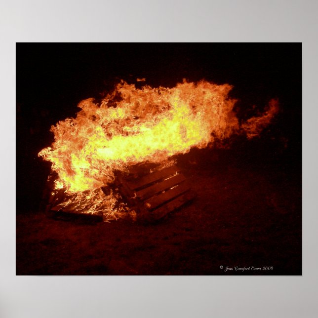 Pôster Bonfire (Frente)