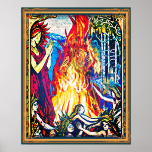 Poster Bonfire & Faith