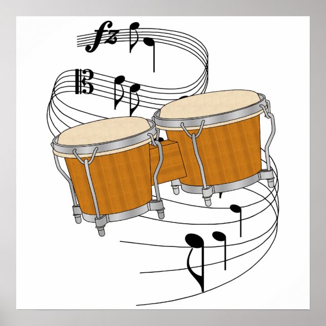 Pôster Bongos (Frente)