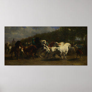 Poster Bonheur - A Feira do Cavalo 1855