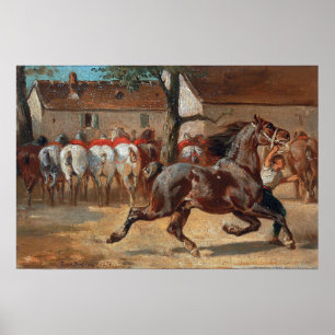 Poster Bonheur - Trotting Horse