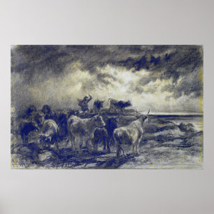 Poster Bonheur - Um Bovinos Movimentador