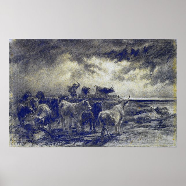 Poster Bonheur - Um Bovinos Movimentador (Frente)