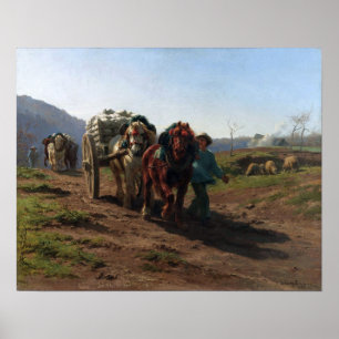 Poster Bonheur - Voltar dos Campos