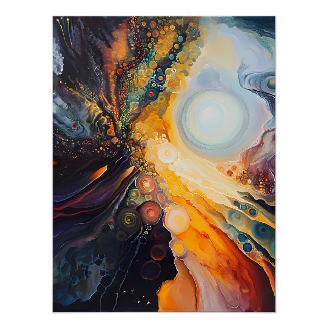 Pôster Bonita, Abstrato, Poster espacial (Frente)