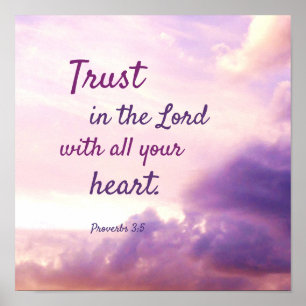 Poster Bonita Bíblia Verdadeira Citação