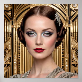 Poster Bonita Cara de Mulher