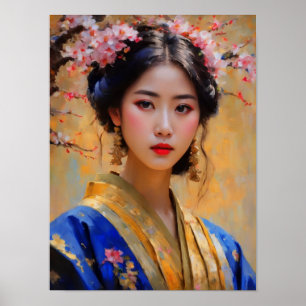 Poster Bonita Lady Princess Coreana