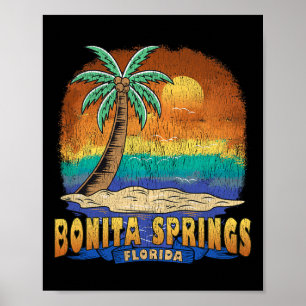 Poster Bonita Primaveras Florida Vintage angustiou Souven
