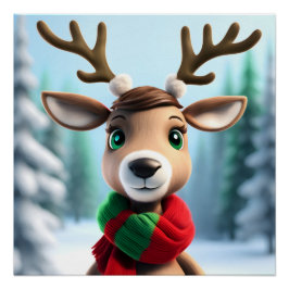 Pôster Bonita Reindeer