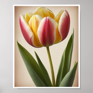 Poster Bonita Tulip Flower Wall Art Decore