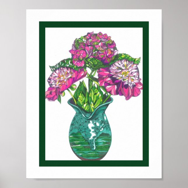 Poster Bonito a rosa (Frente)