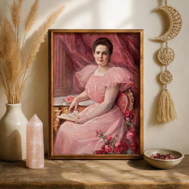 Poster Bonito a rosa | Paul De La Boulaye (Criador carregado)