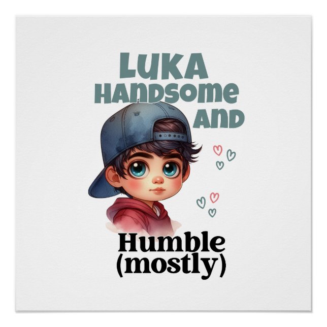 Pôster Bonito Bonito E Humilde (Frente)